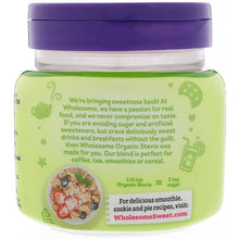 將圖片載入圖庫檢視器 美國 Wholesome, 有機甜葉菊,6 盎司(170 克)
