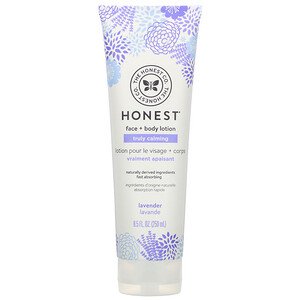 美國 The Honest Company, 面部身體兩用深徹舒緩保濕乳，薰草味，8.5 液量盎司（250 毫升）
